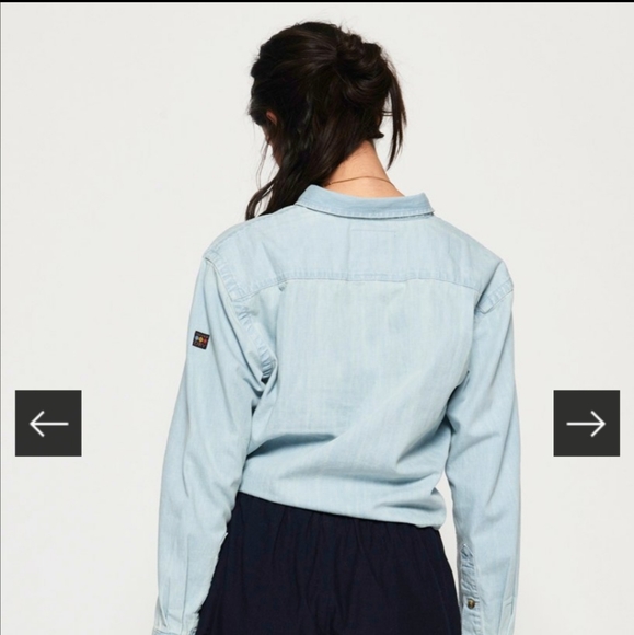 Superdry denim shirt - Picture 6 of 7